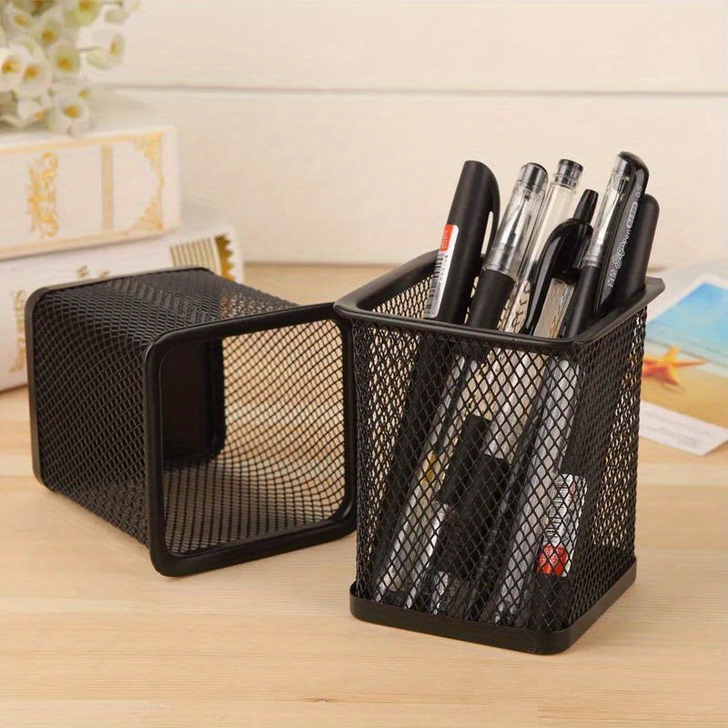 Stationery And Office Supply Stores - Gitterförmiger Stifthalter mit großem Fassungsvermögen für