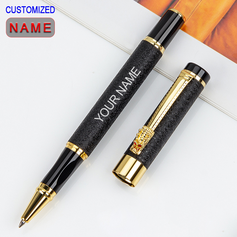 Stationery And Office Supply Stores - Benutzerdefinierte Gravur Gelstift Text Schreiben Schreibwaren