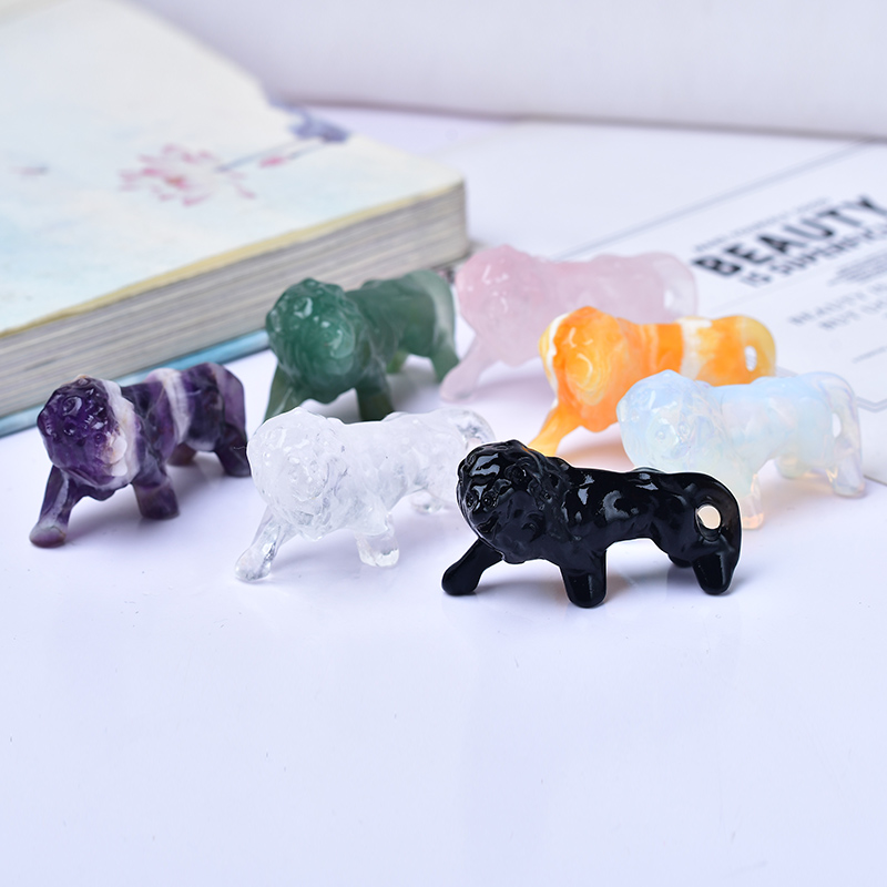 Lion Stationery & Office Supply(Kunshan)Co.Ltd - Natürlichen Kristall Obsidian Löwe. Geeignet für
