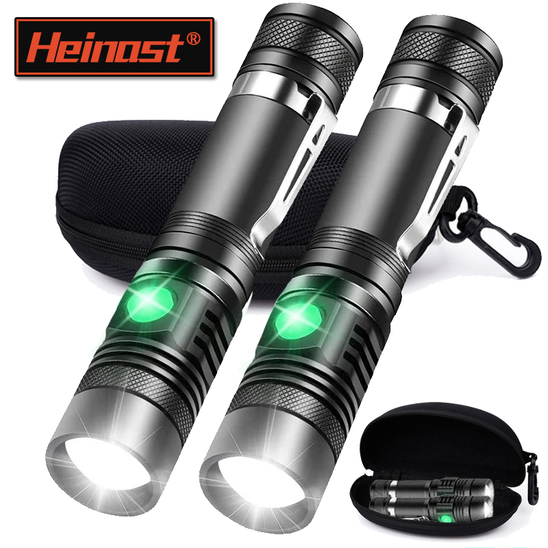 Stationery Supply - Wiederaufladbare T6-Handtaschenlampe, verwenden Sie 18650-Zoom-Taschenlampe, tragbare