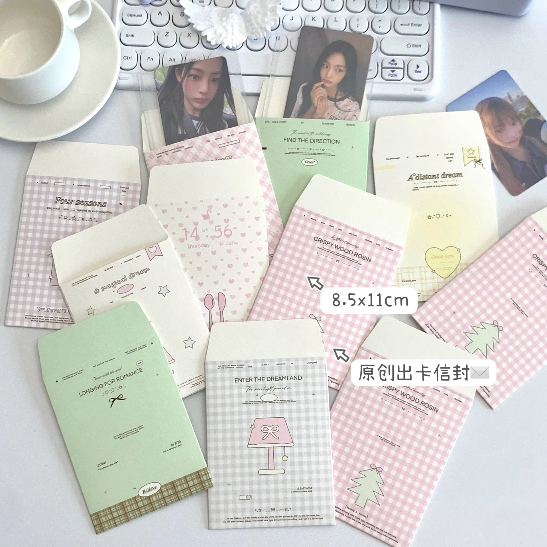 Letter Envelope Kraft - 6 stücke karte hülle umschlag beutel