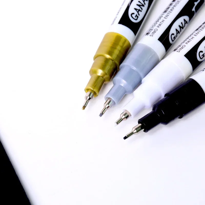 Whiteboard Marker Set - 4 Teile/satz Ölbasierte Weiß Schwarz Permanent