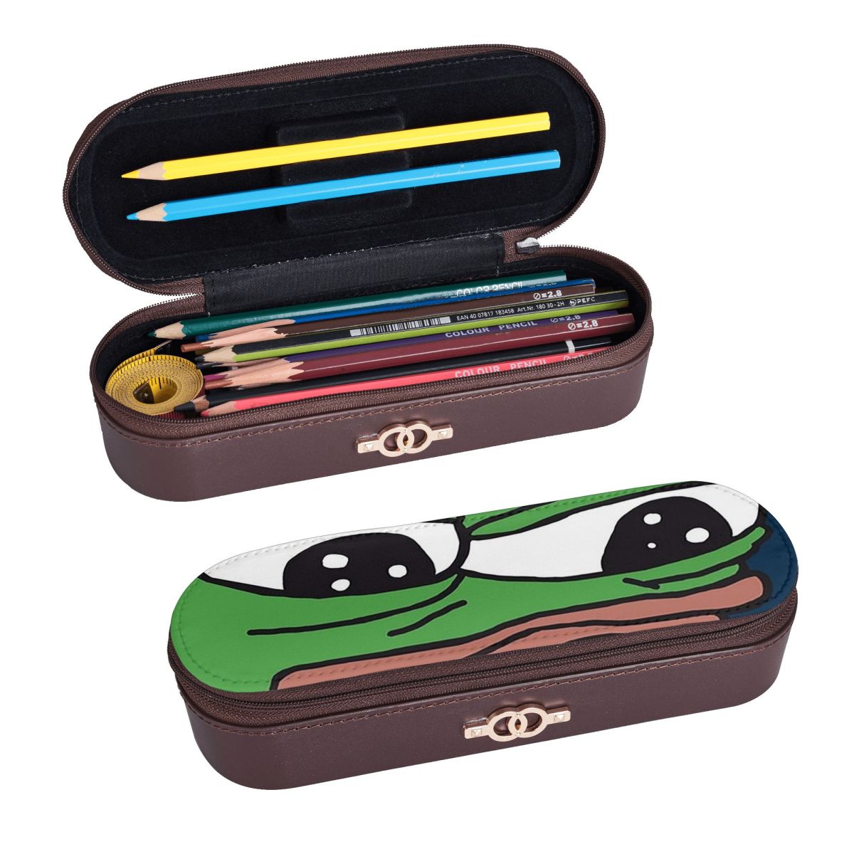 Stationery And Office Supply Stores - HD HOCHWERTIGE ONLINE-VERKÄUFERSHOPPEN Leder-Federmäppchen Stiftetui Aufbewahrung
