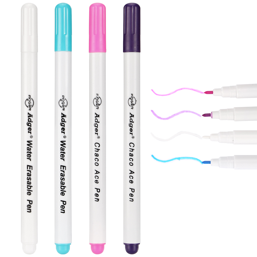 Whiteboard Marker Set - 4 Stück/Set verschwindende Stoffmarker, luftlöschbare/wasserlöschbare Stifte