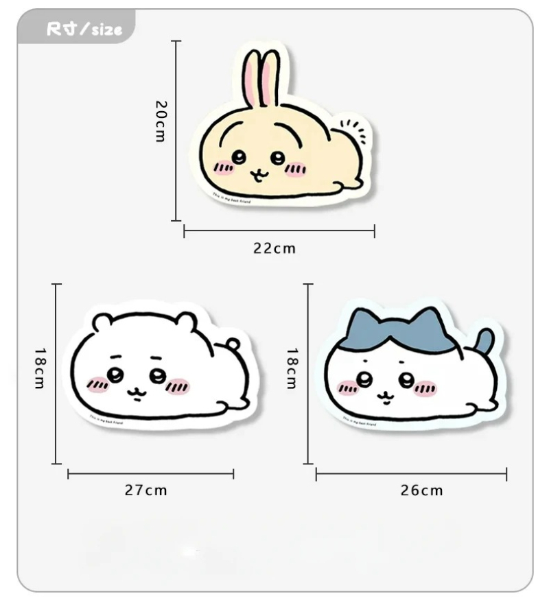 Chiikawa Cartoon Jiyi Usagi Ha – Supply Of Office Stationery Bewertung und Preis