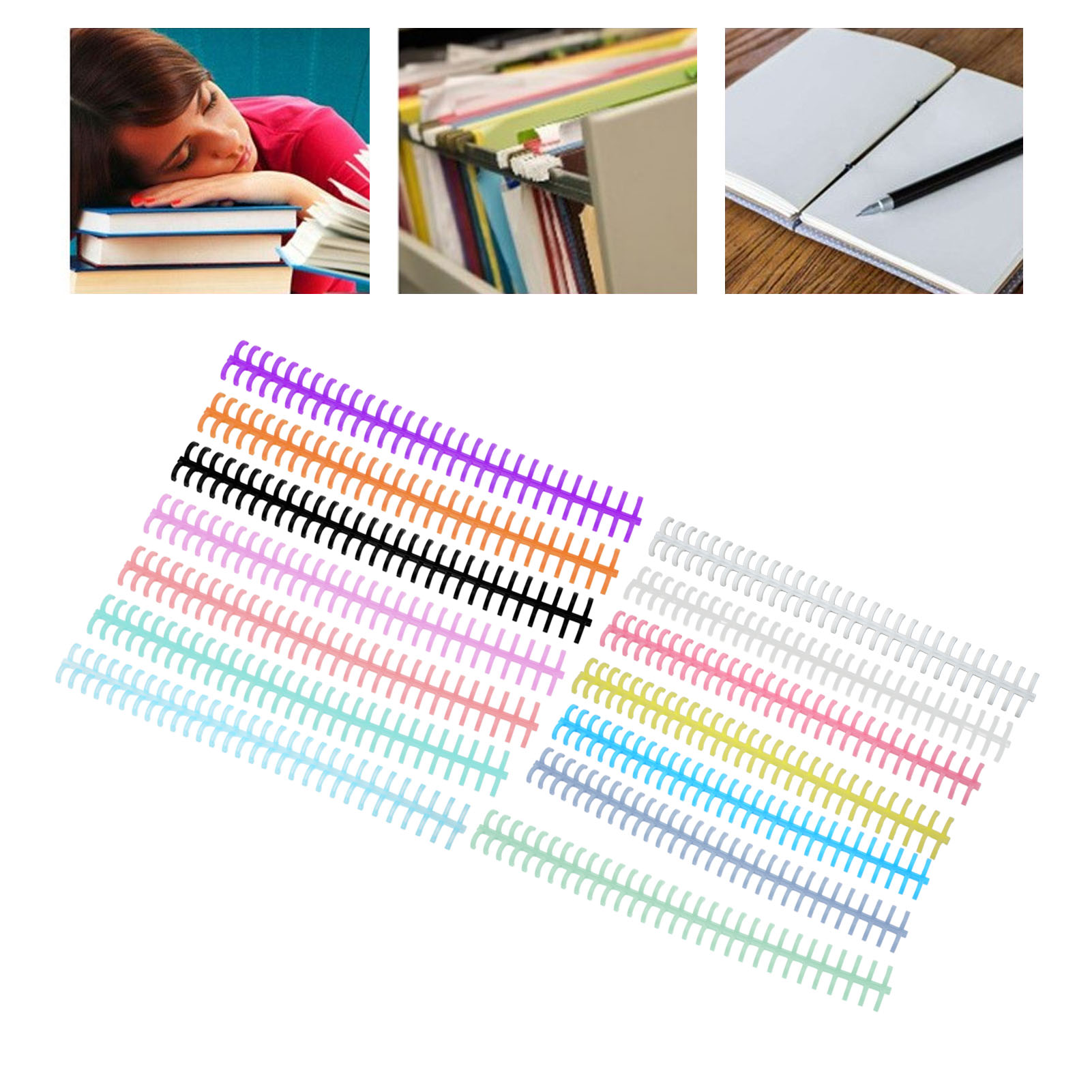 10 Stück 30-Loch Loseblatt-Bin – Binding Comb Plastic Bewertung und Preis