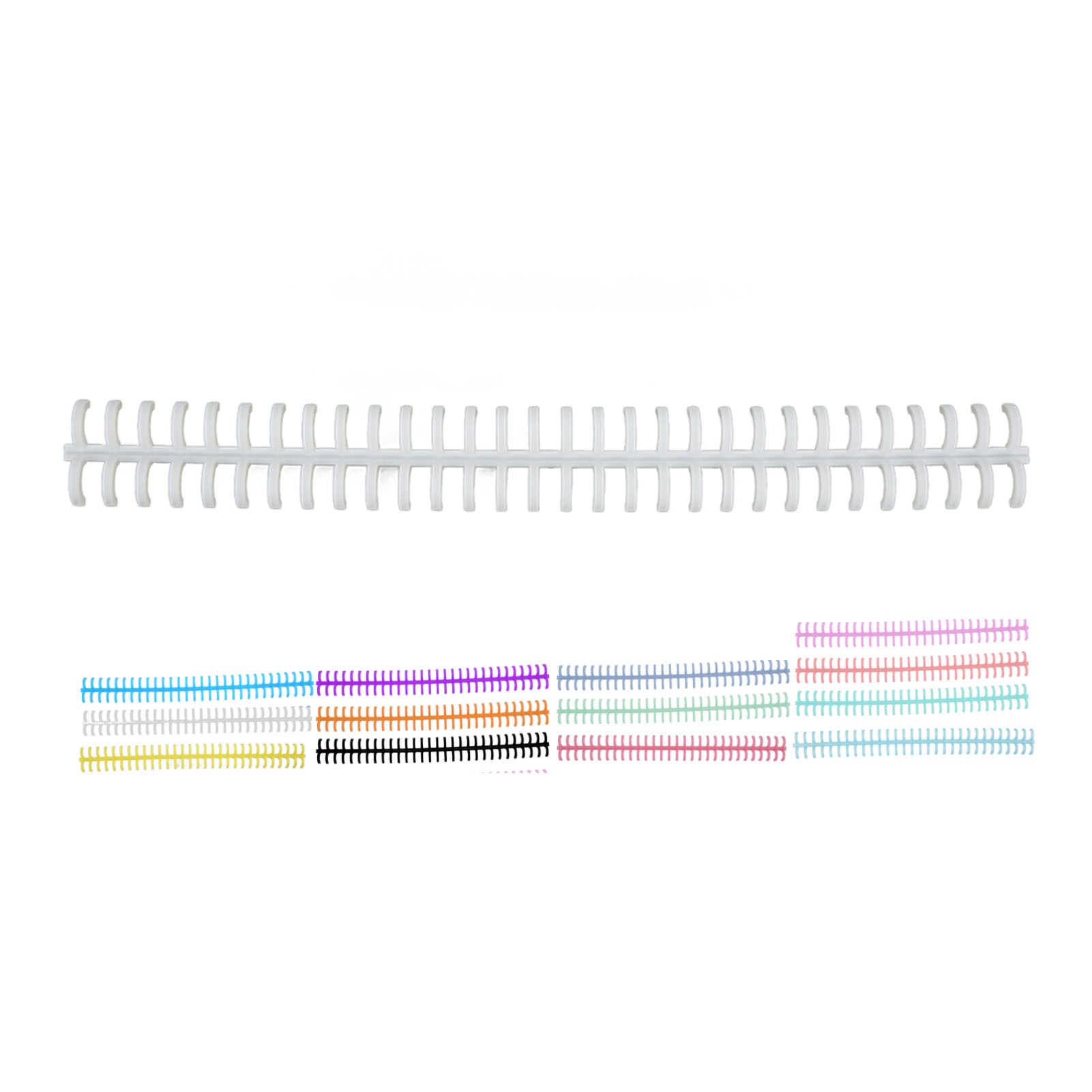 10 Stück 30-Loch Loseblatt-Bin – Binding Comb Plastic Bewertung und Preis