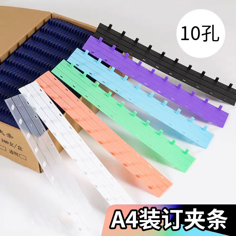 50 Stück 10-Loch PVC-Bindestre – Binding Comb Plastic Bewertung und Preis