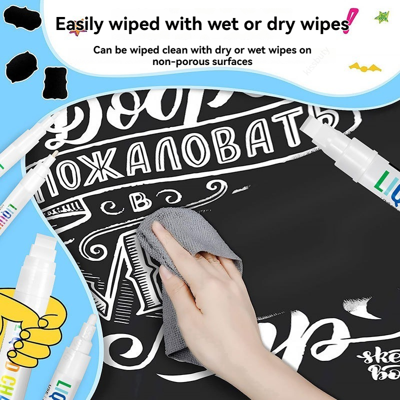 5 Stück/Set weiße Kreidemarker – Whiteboard Marker Set Bewertung und Preis