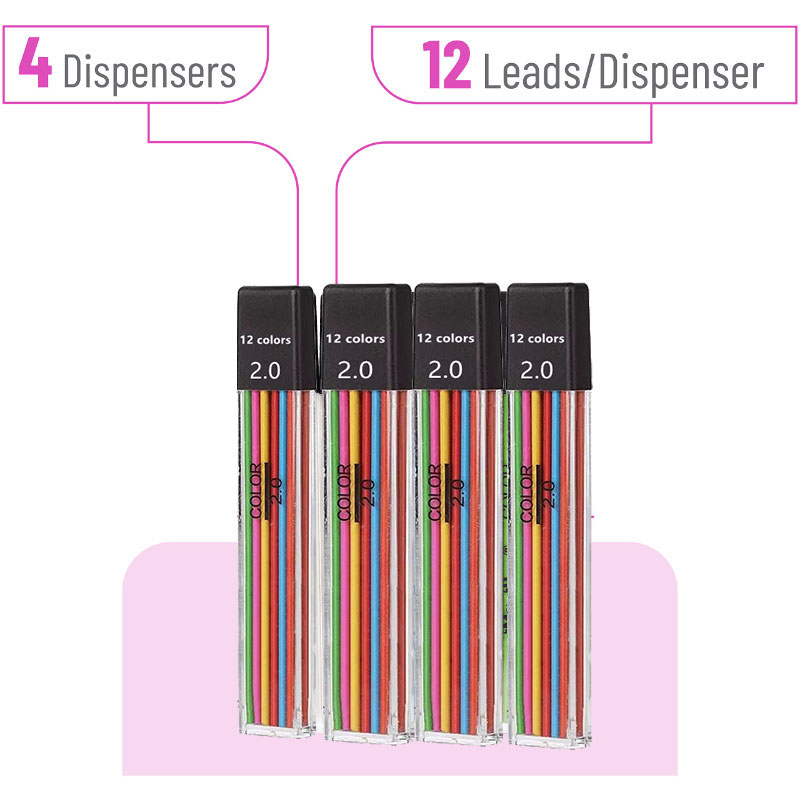 2,0 mm Druckbleistifte, Minenm – Mechanical Pencil Lead Bewertung und Preis
