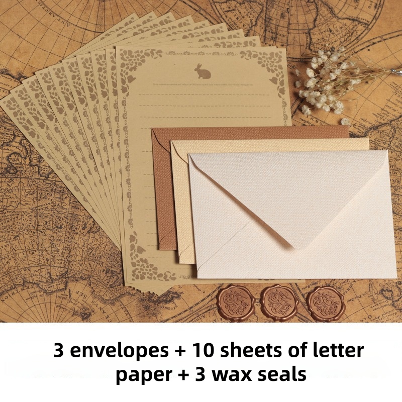 16-teiliges Vintage Leinen-Ums – Letter Envelope Kraft Bewertung und Preis