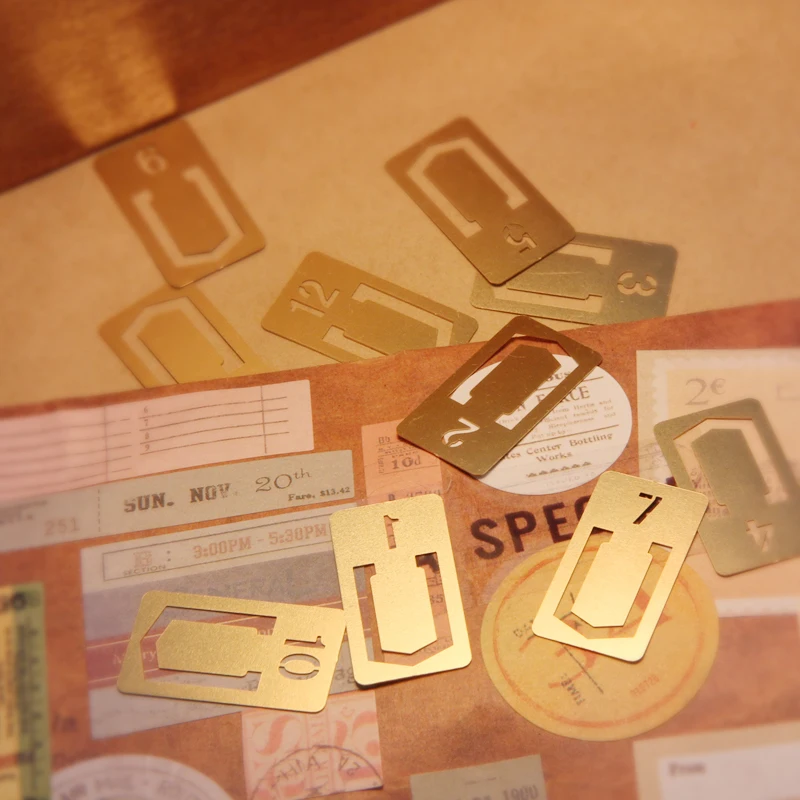 12 teile/los Vintage Kupfer Le – Stationery And Office Supply Stores Bewertung und Preis