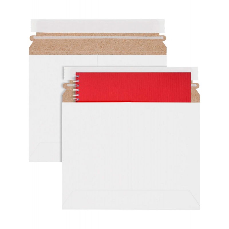 25 Stück Weiße Steife Versandt – Letter Envelope Kraft Bewertung und Preis