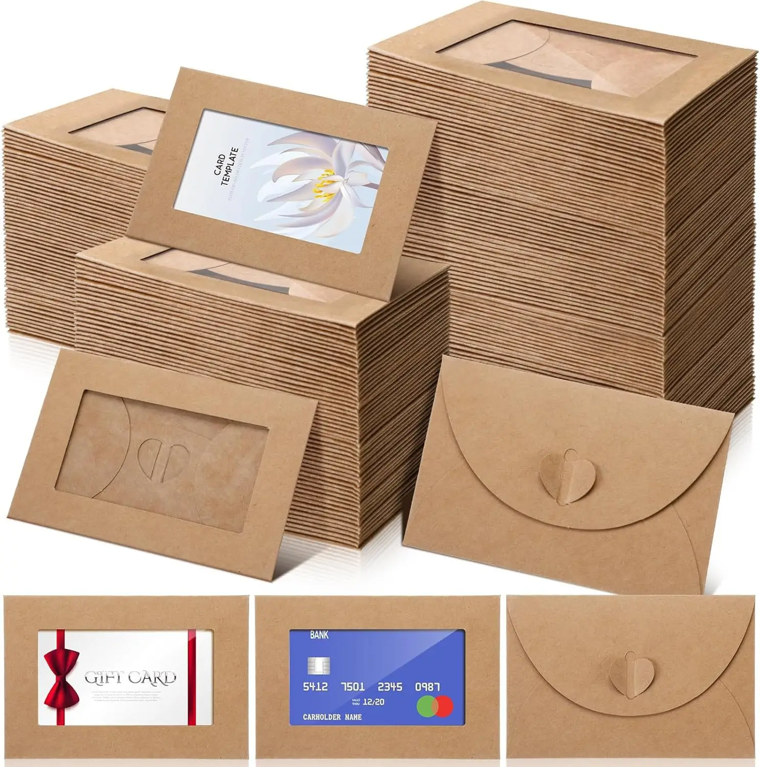 50 teile/los 10,5X7 cm Umschla – Letter Envelope Kraft Bewertung und Preis