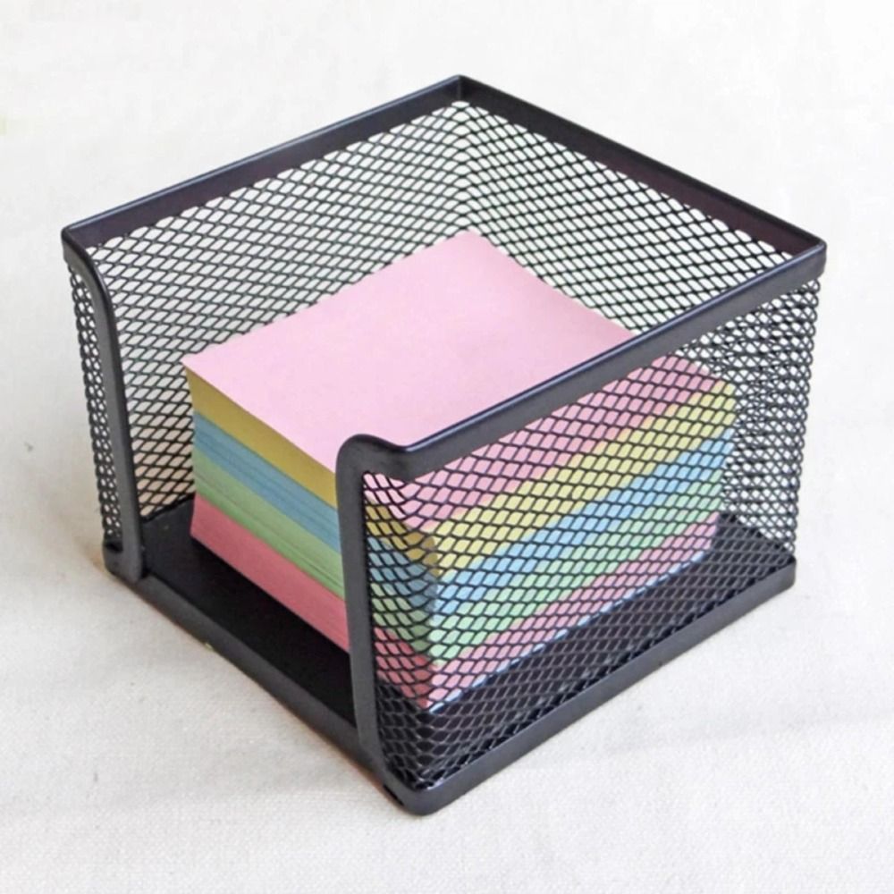 Schwarzer Mesh-Papierwürfel, M – Sticky Note Cube Bewertung und Preis