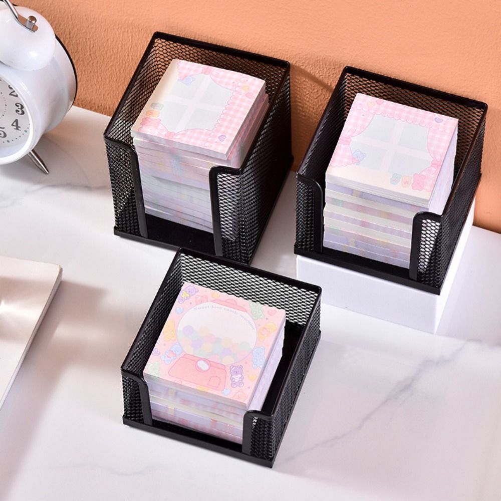 Schwarzer Mesh-Papierwürfel, M – Sticky Note Cube Bewertung und Preis