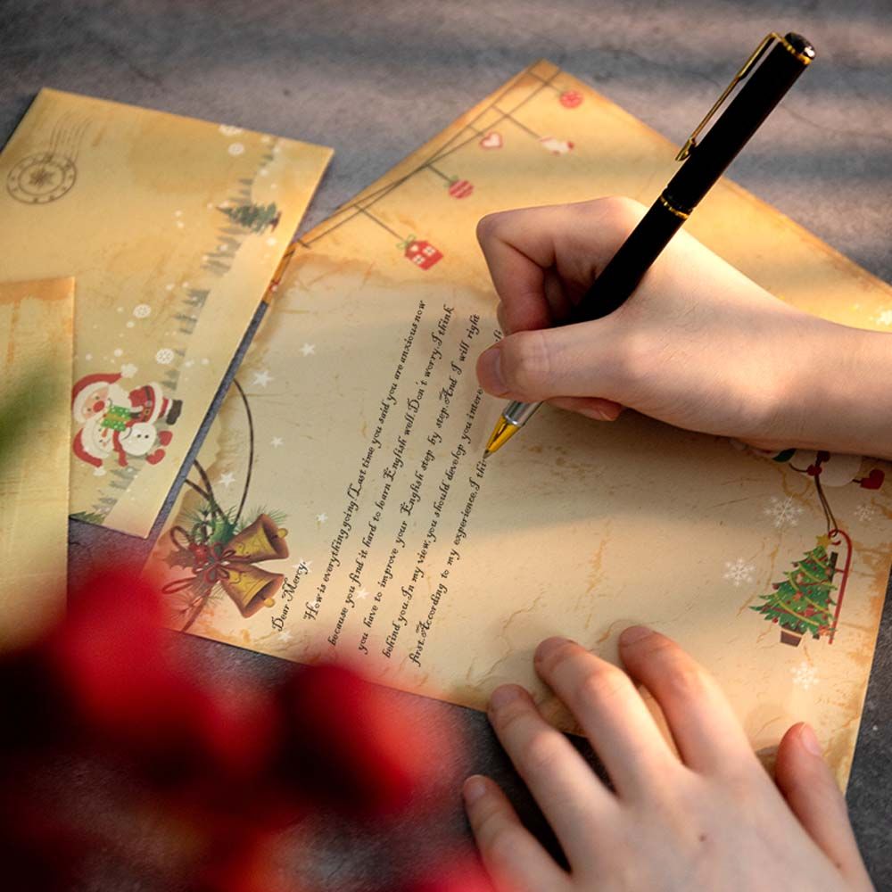 DIY Vintage Weihnachtsmann Ges – Letter Envelope Kraft Bewertung und Preis