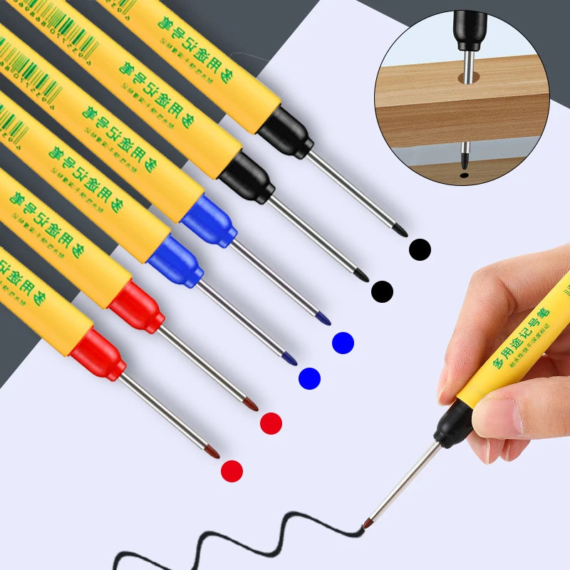 6 Stück/Set 33mm Rot/Blau/Schw – Whiteboard Marker Set Bewertung und Preis