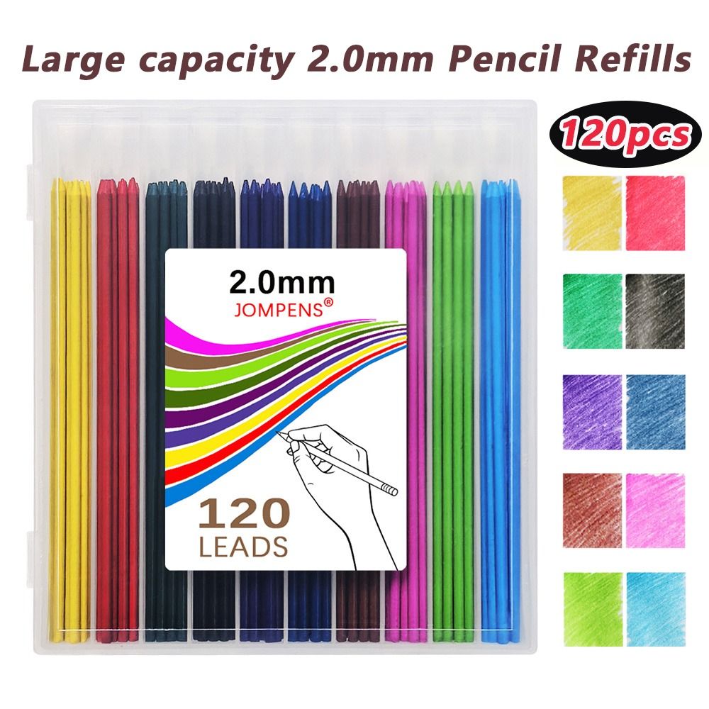 120 Stück 2,0mm Bleistiftminen – Mechanical Pencil Lead Bewertung und Preis