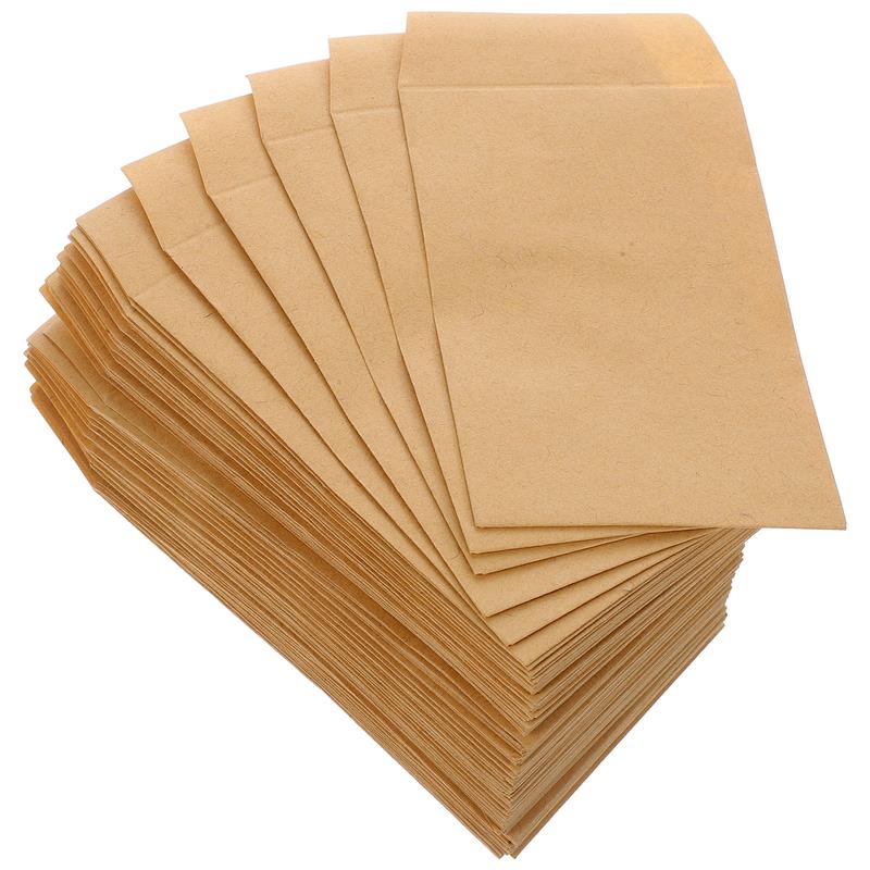 100 Stück kleine Kraft-Samenum – Letter Envelope Kraft Bewertung und Preis