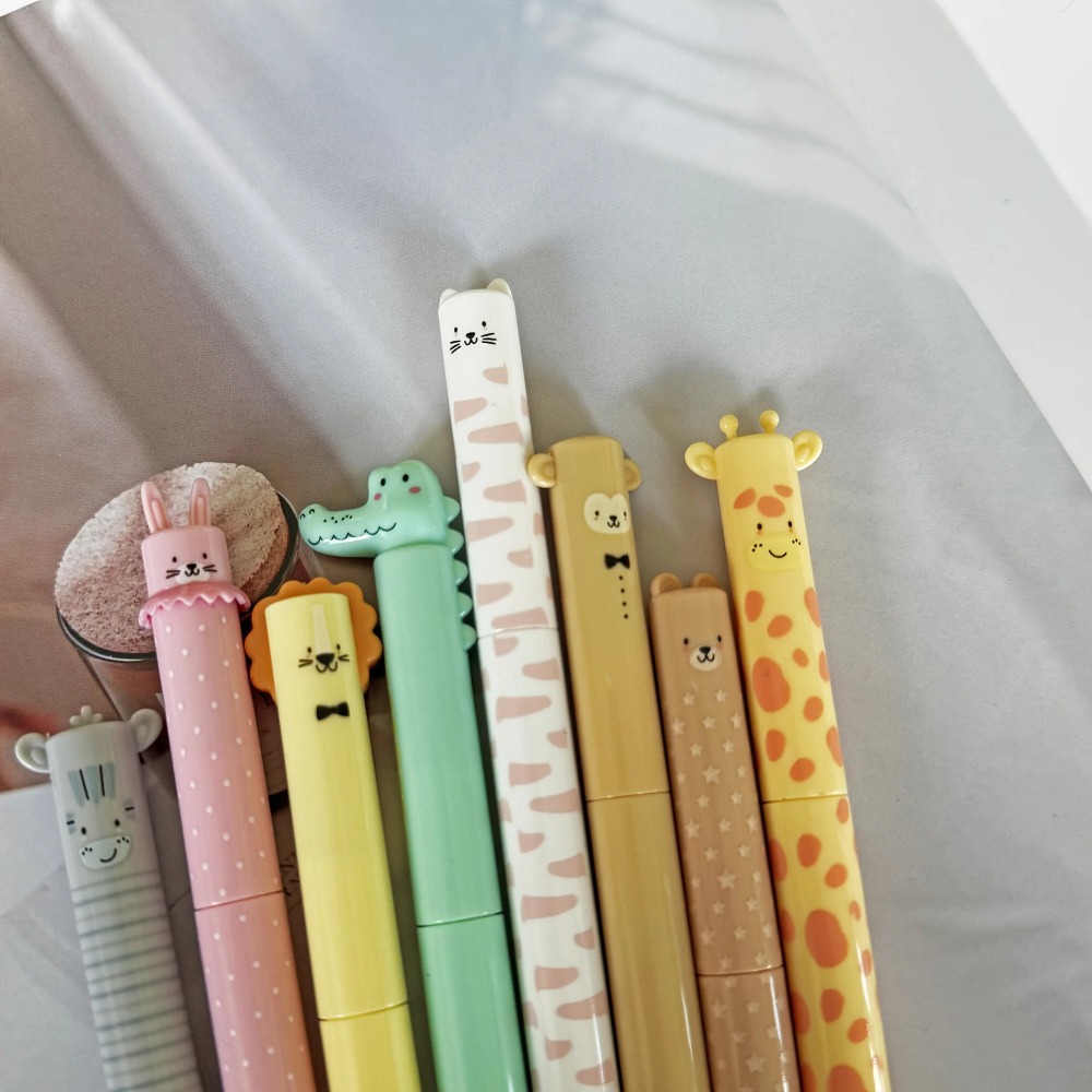 8 Stück Kawaii Tierkopf-Druckk – Lion Stationery & Office Supply(Kunshan)Co.Ltd Bewertung und Preis