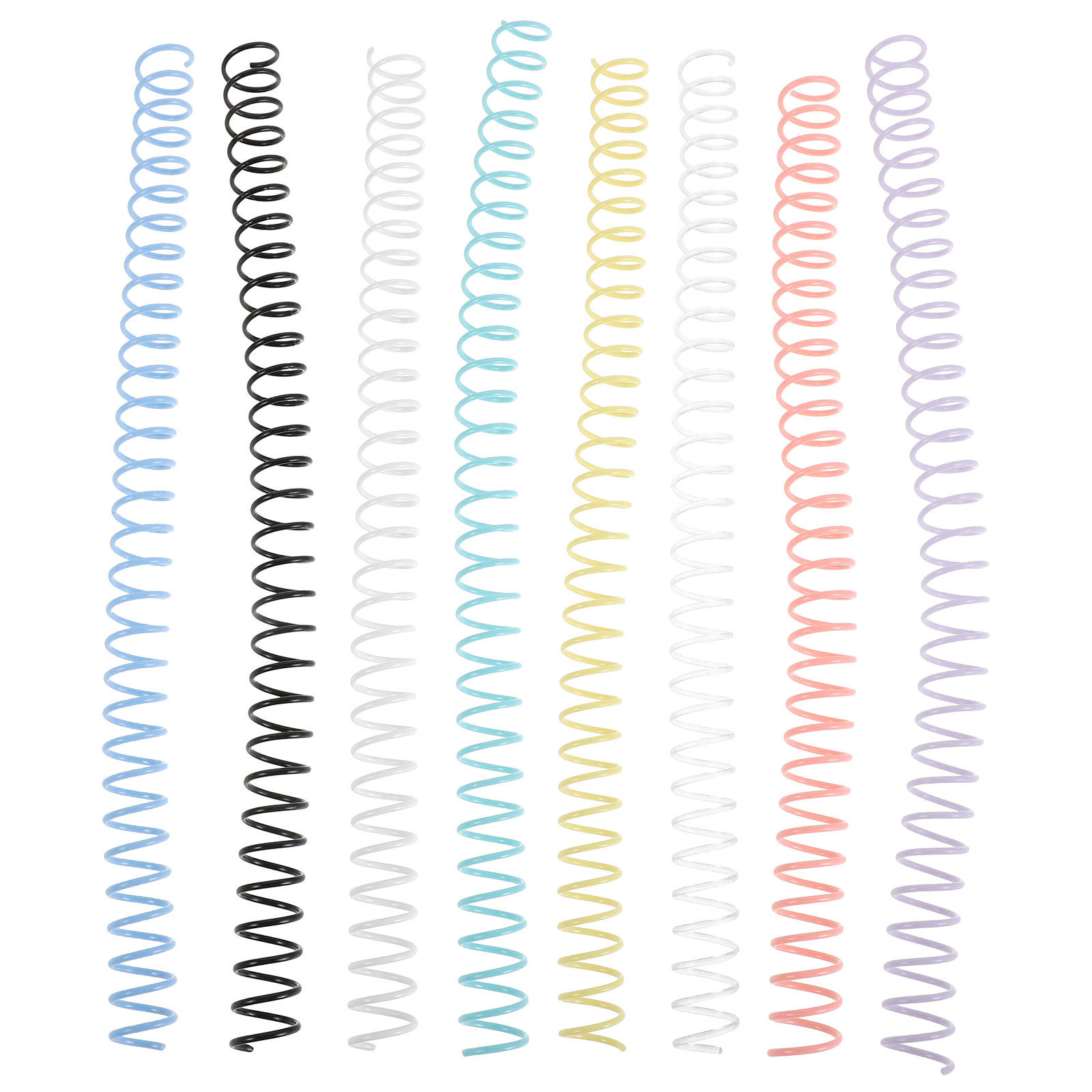 8 Stück Kunststoff-Spiralbindu – Binding Comb Plastic Bewertung und Preis