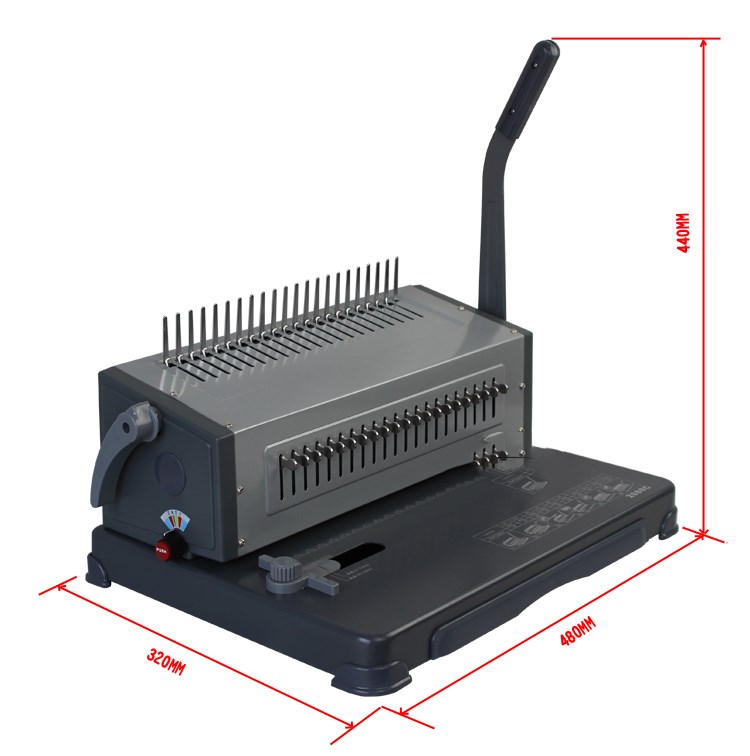 Manuelle A4-Kunststoff-Büro-Bi – Binding Comb Plastic Bewertung und Preis