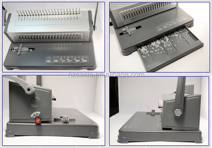 Manuelle A4-Kunststoff-Büro-Bi – Binding Comb Plastic Bewertung und Preis