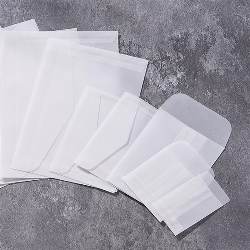 50 Stück/Los Transparente Blan – Letter Envelope Kraft Bewertung und Preis