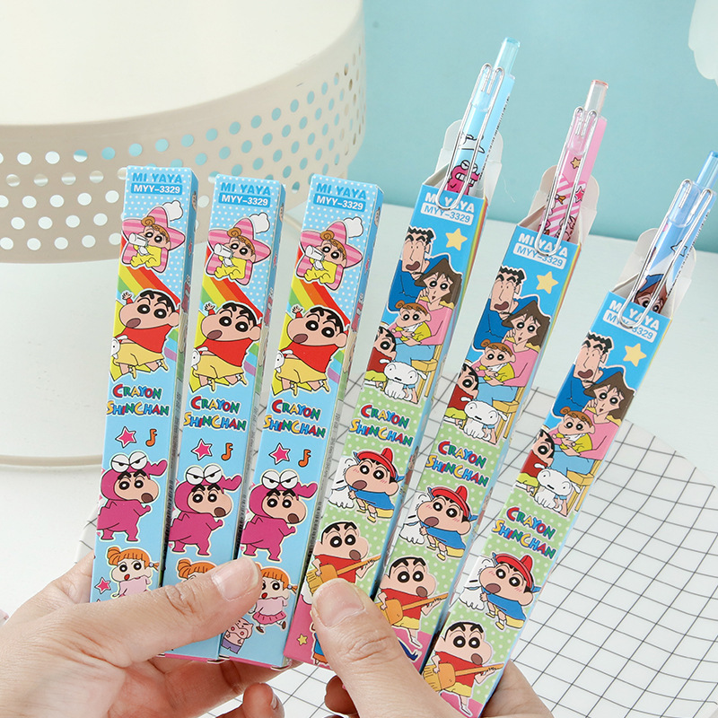 6 Stück Cartoon Crayon Shin-Ch – Supply Of Office Stationery Bewertung und Preis