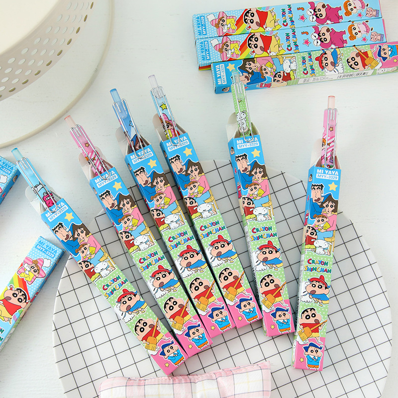 6 Stück Cartoon Crayon Shin-Ch – Supply Of Office Stationery Bewertung und Preis