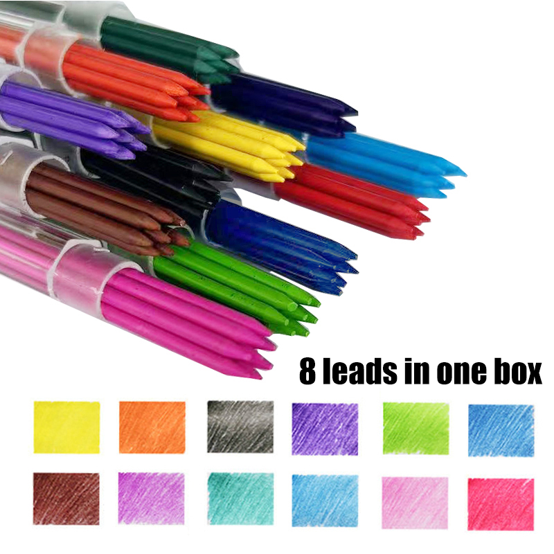 12 Farben, 2,0 mm HB, austausc – Mechanical Pencil Lead Bewertung und Preis